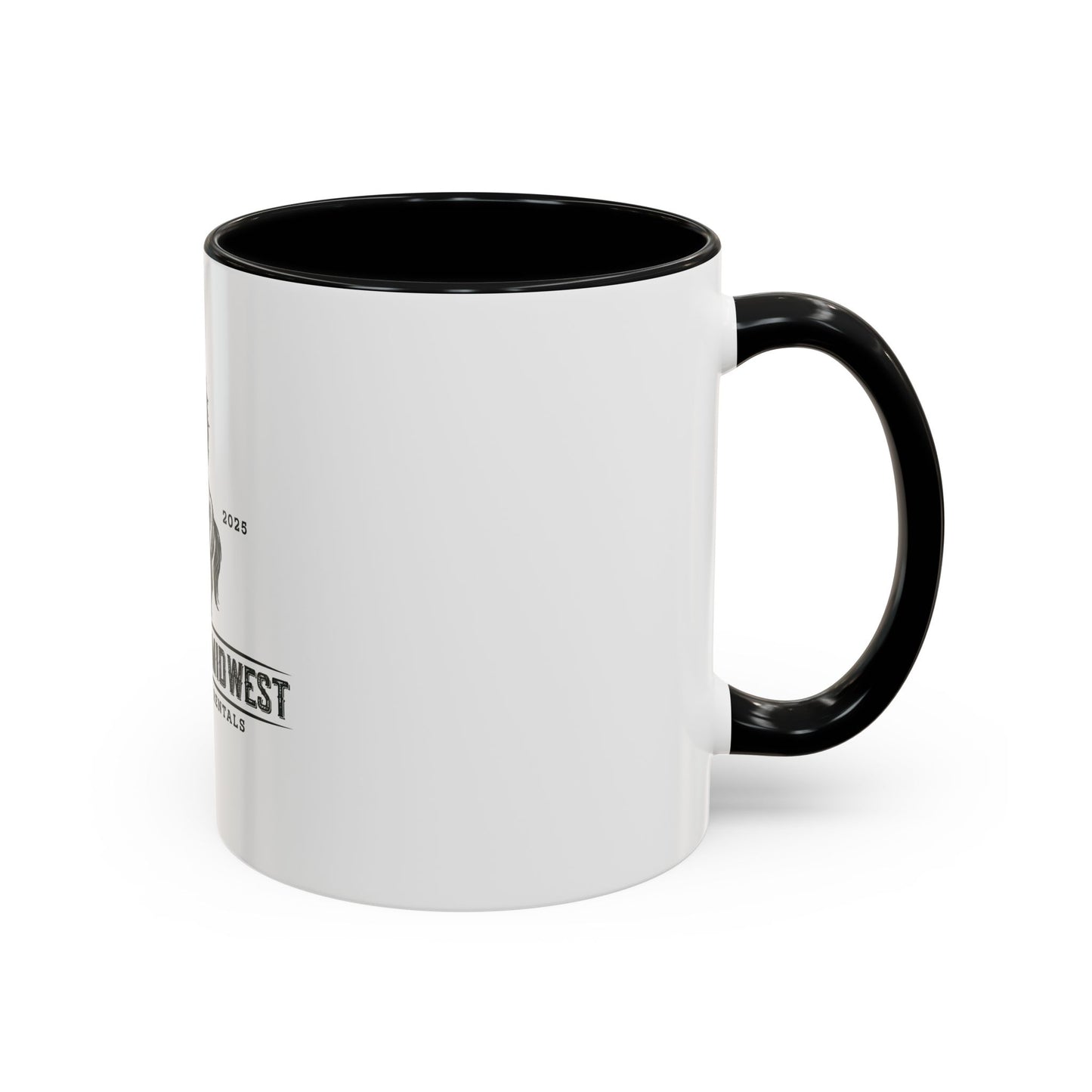 Steeds of the Midwest Horse Coffee Mug, Equestrian Gift, Unique Coffee Cup, Animal Lover Mug, Black Handle Ceramic Mug, Home Barista Gift