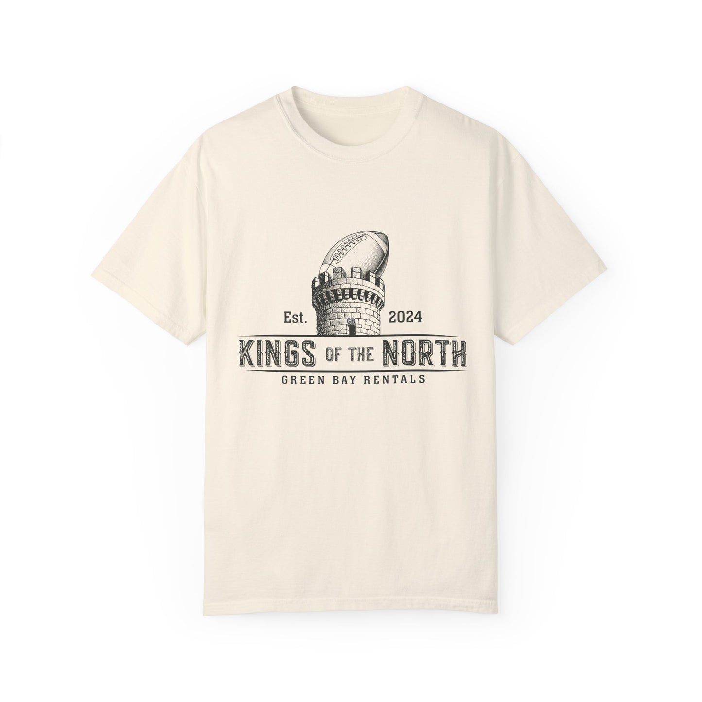 Kings of the North *2025 Draft Edition* Unisex Garment-Dyed T-Shirt - Perfect for Football Fans, Game Day Celebrations, and Everyday Wear
