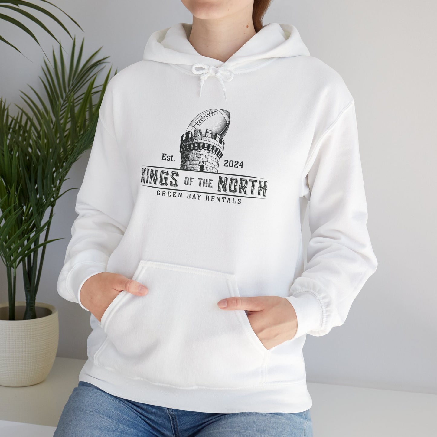Comfy Hooded Sweatshirt - Kings of the North - Unisex Heavy Blend™ - Perfect for Game Day & Casual Wear