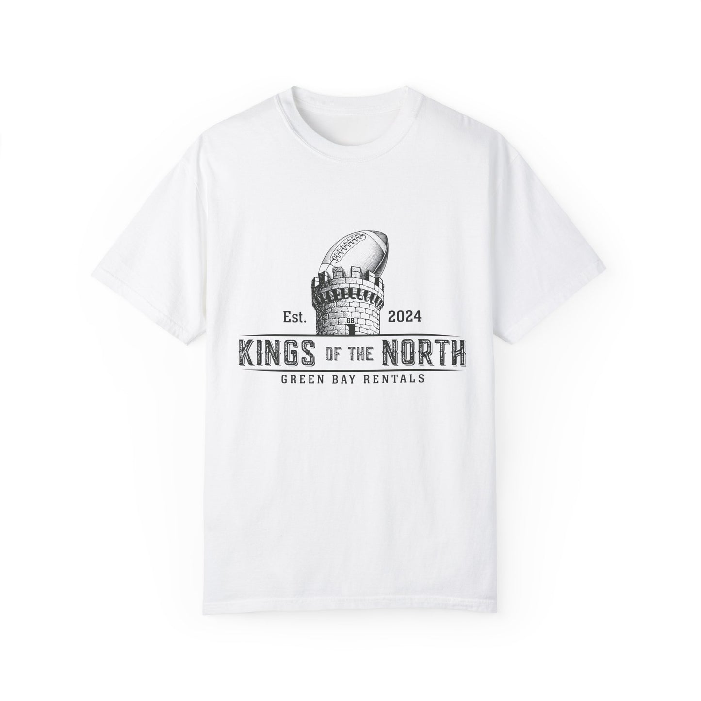 Kings of the North *2025 Draft Edition* Unisex Garment-Dyed T-Shirt - Perfect for Football Fans, Game Day Celebrations, and Everyday Wear