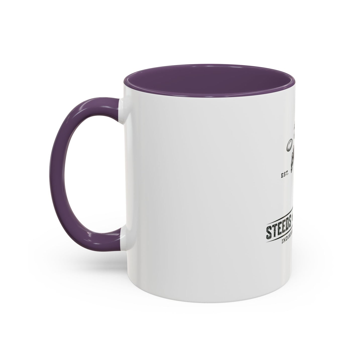 Steeds of the Midwest Horse Coffee Mug, Equestrian Gift, Unique Coffee Cup, Animal Lover Mug, Black Handle Ceramic Mug, Home Barista Gift