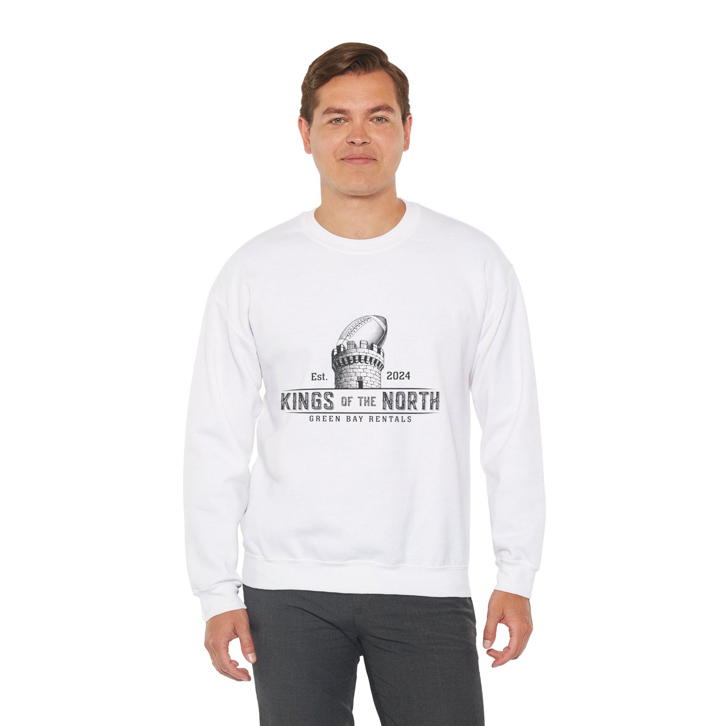 Kings of the North Crewneck Sweatshirt - Unisex Heavy Blend for Football Fans