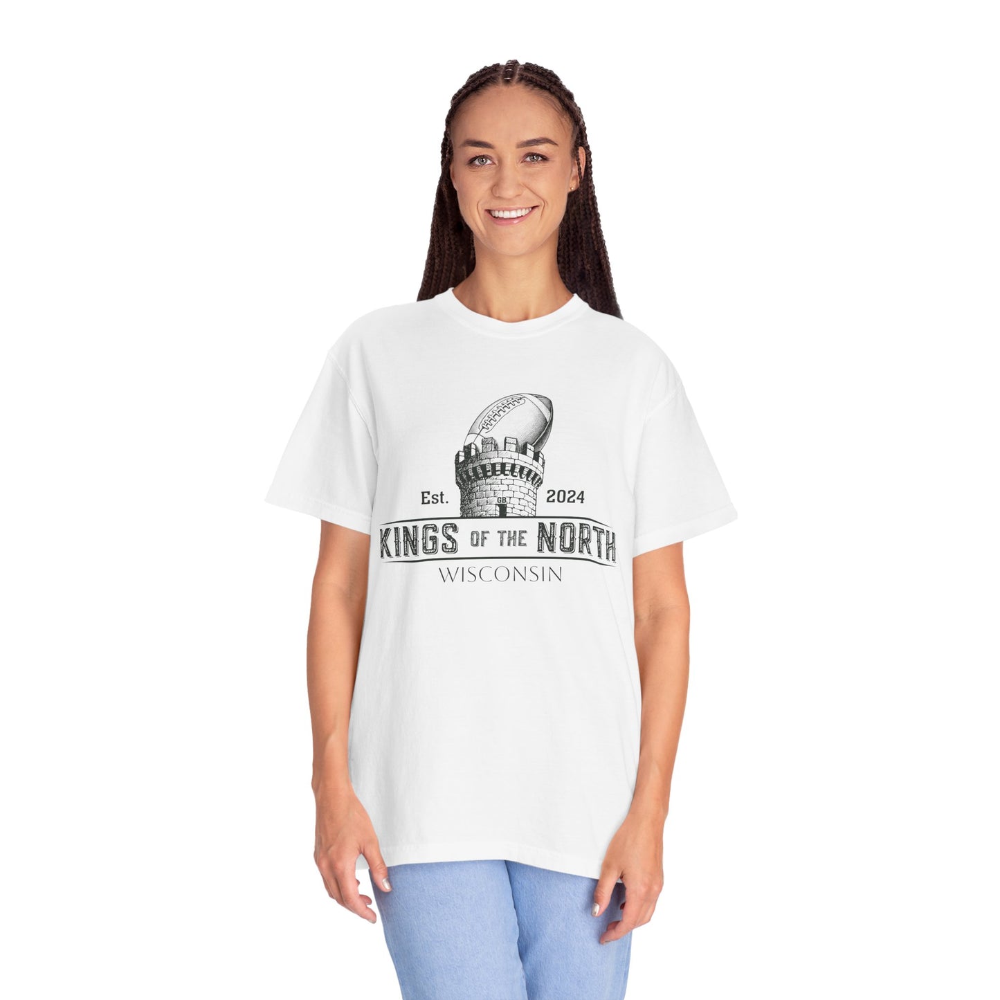 Premium Kings of the North Garment-Dyed T-Shirt - 2024 Wisconsin & Green Bay Rentals Editions (Unisex)