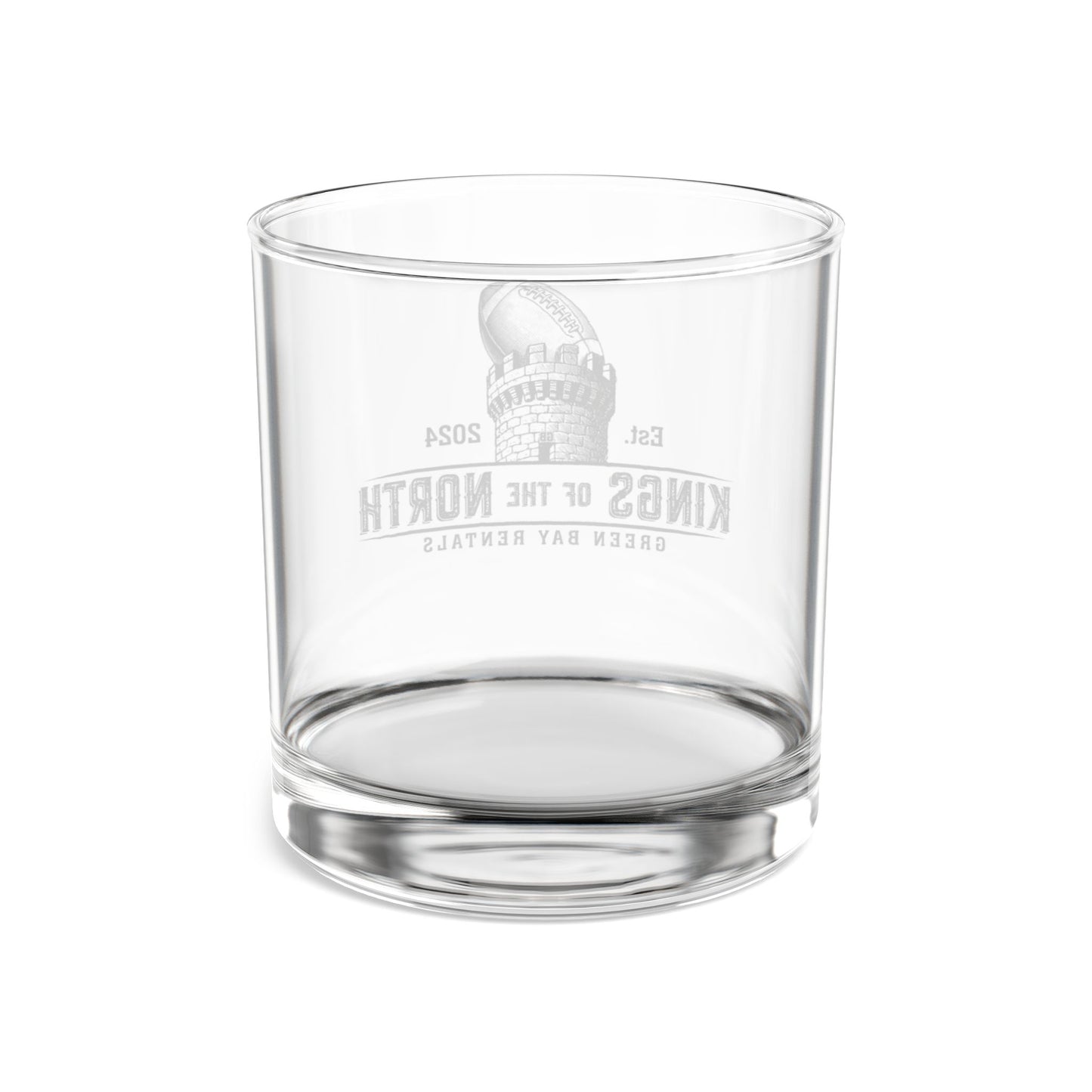 Kings of the North 10oz Rocks Glass - Perfect for Football Fans, Great for Gifting and Celebrations