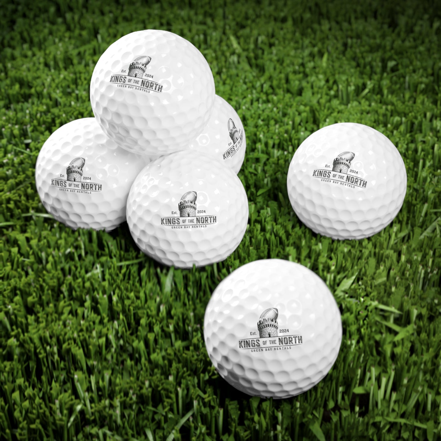 Custom Golf Balls Set, Personalized Golf Gifts for Enthusiasts, Sports Party Favors, Fun Golf Accessories, Unique Golfing Gear