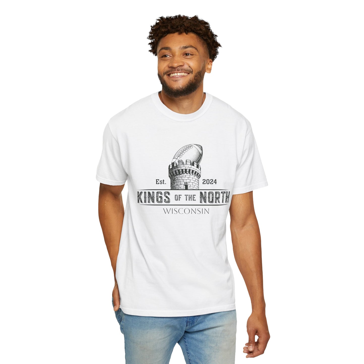 Premium Kings of the North Garment-Dyed T-Shirt - 2024 Wisconsin & Green Bay Rentals Editions (Unisex)