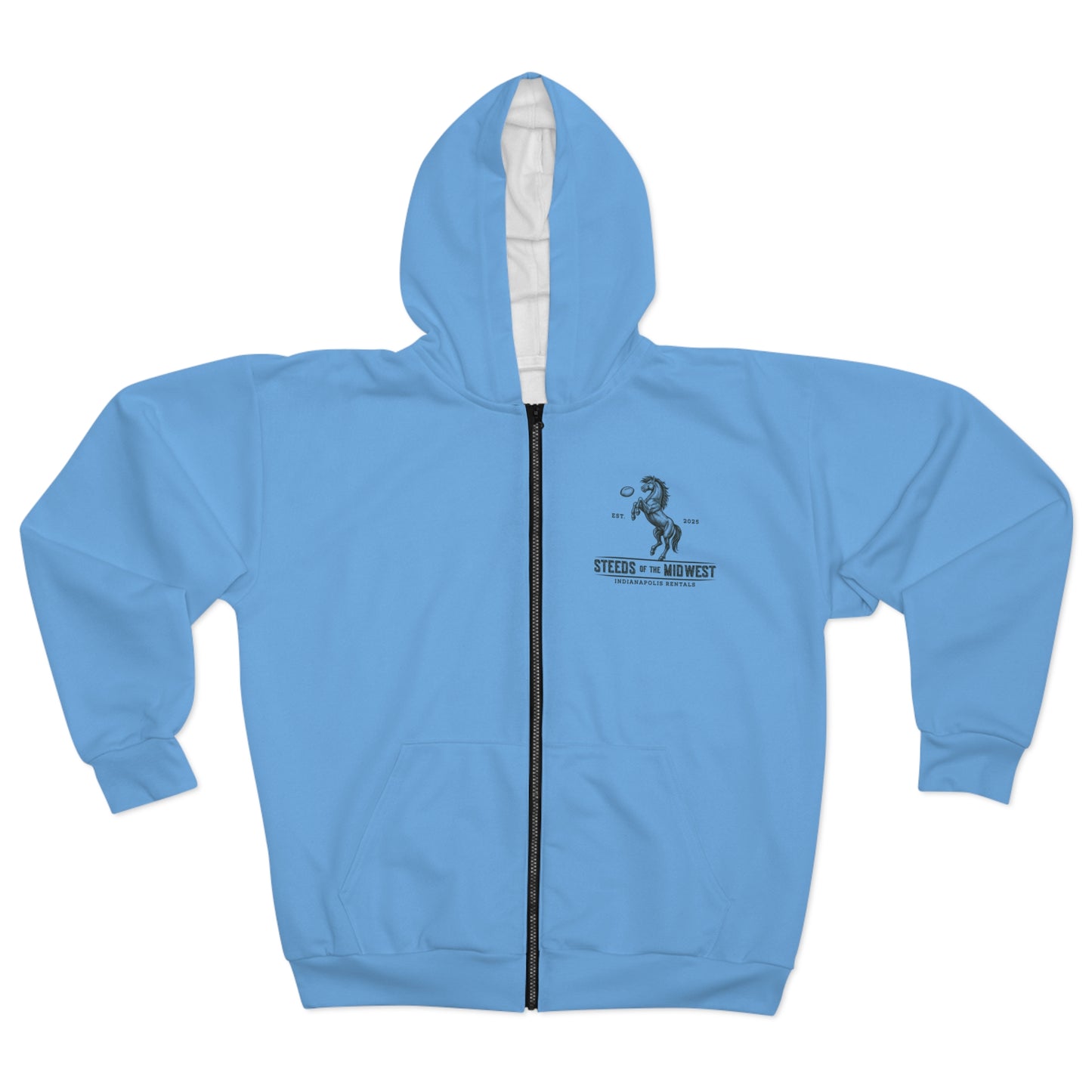 Steeds of the Midwest - Premium Zip Hoodie