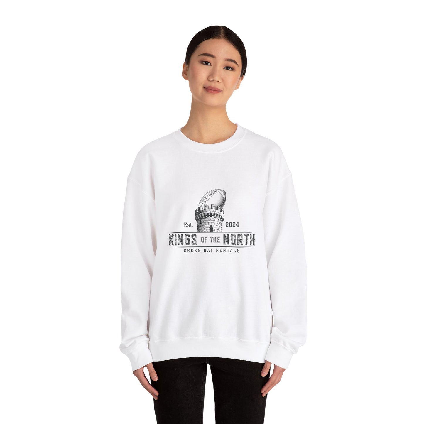 Kings of the North Crewneck Sweatshirt - Unisex Heavy Blend for Football Fans
