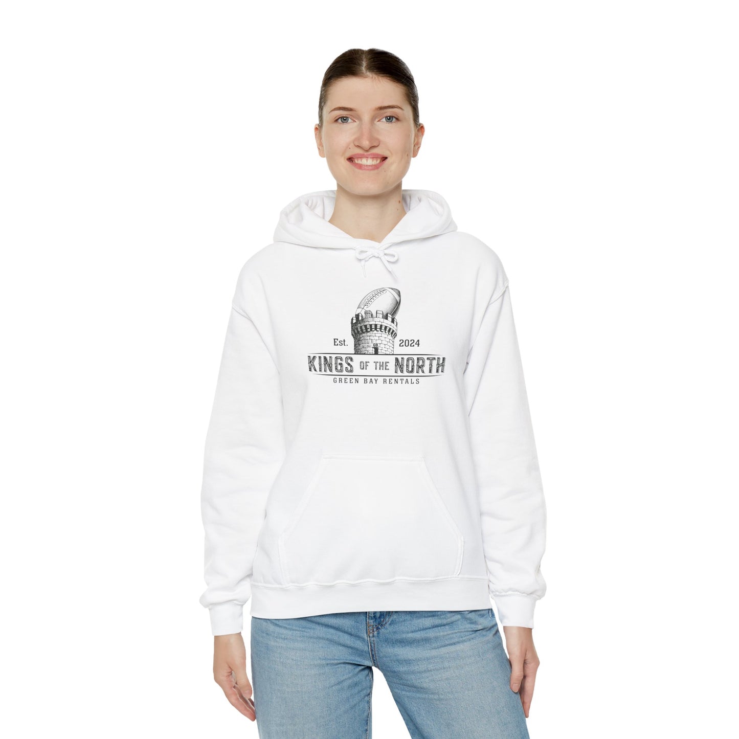 Comfy Hooded Sweatshirt - Kings of the North - Unisex Heavy Blend™ - Perfect for Game Day & Casual Wear