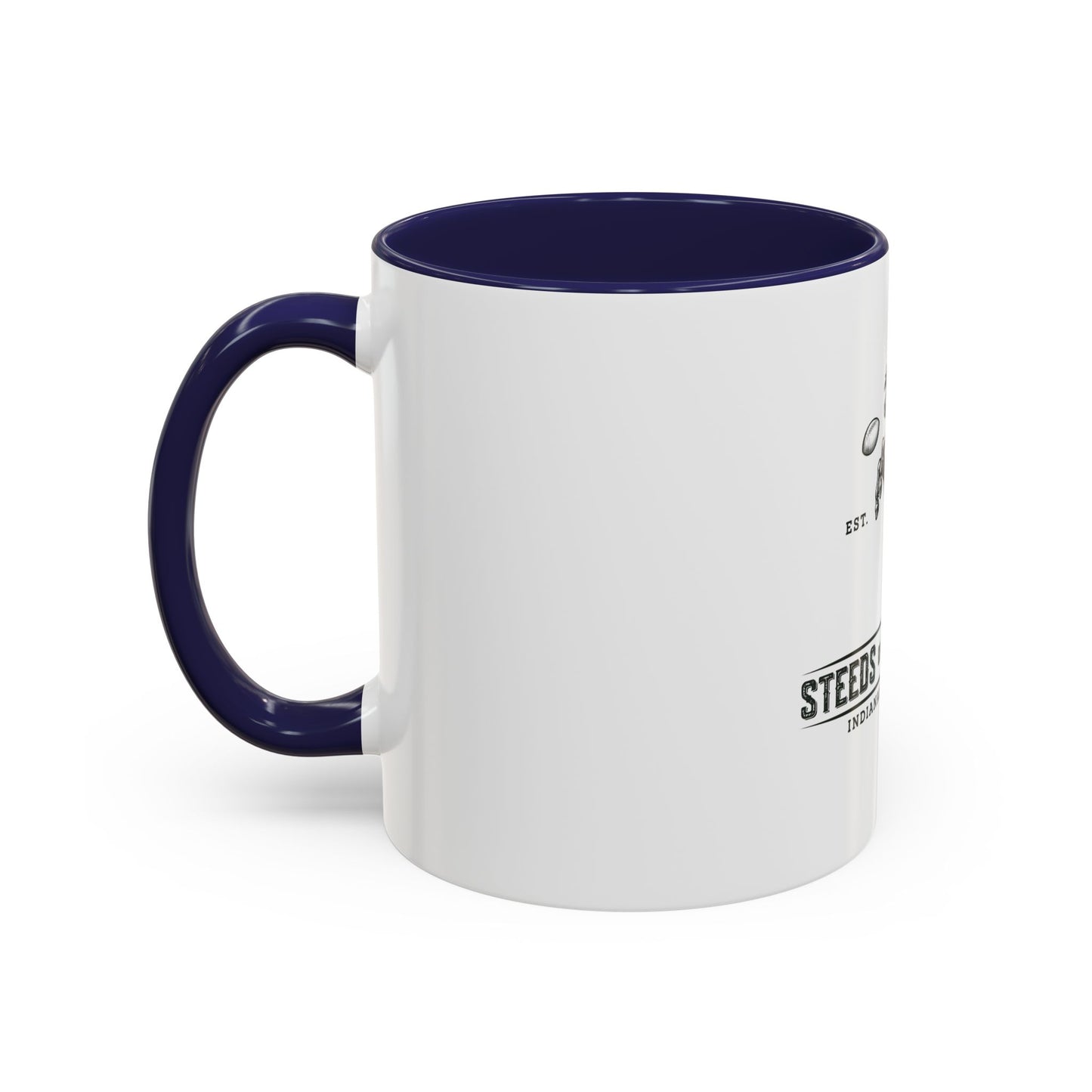 Steeds of the Midwest Horse Coffee Mug, Equestrian Gift, Unique Coffee Cup, Animal Lover Mug, Black Handle Ceramic Mug, Home Barista Gift