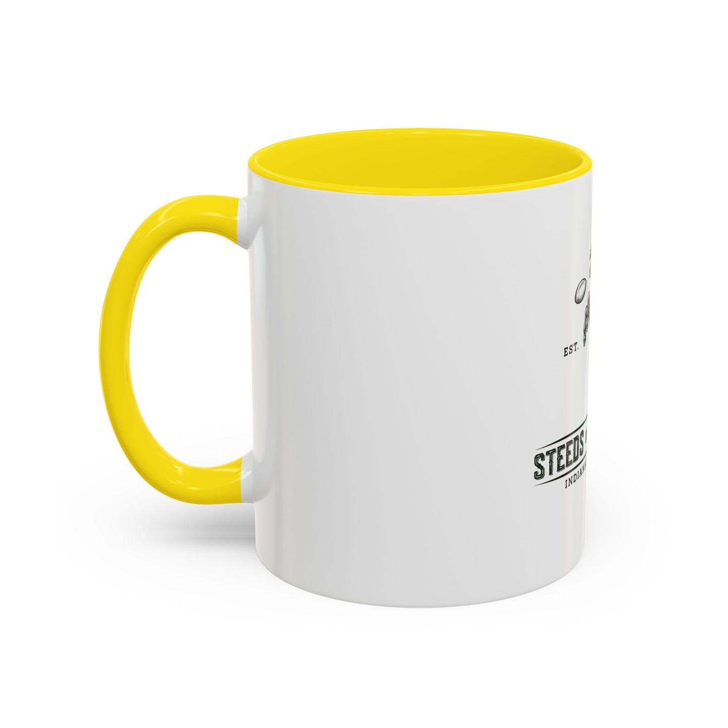 Steeds of the Midwest Horse Coffee Mug, Equestrian Gift, Unique Coffee Cup, Animal Lover Mug, Black Handle Ceramic Mug, Home Barista Gift