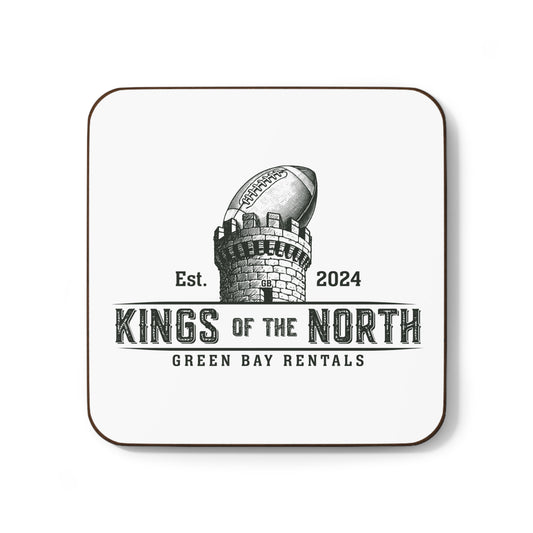 Kings of the North Hardboard Coaster | Game Day Decor | Unique Gift for Football Fans