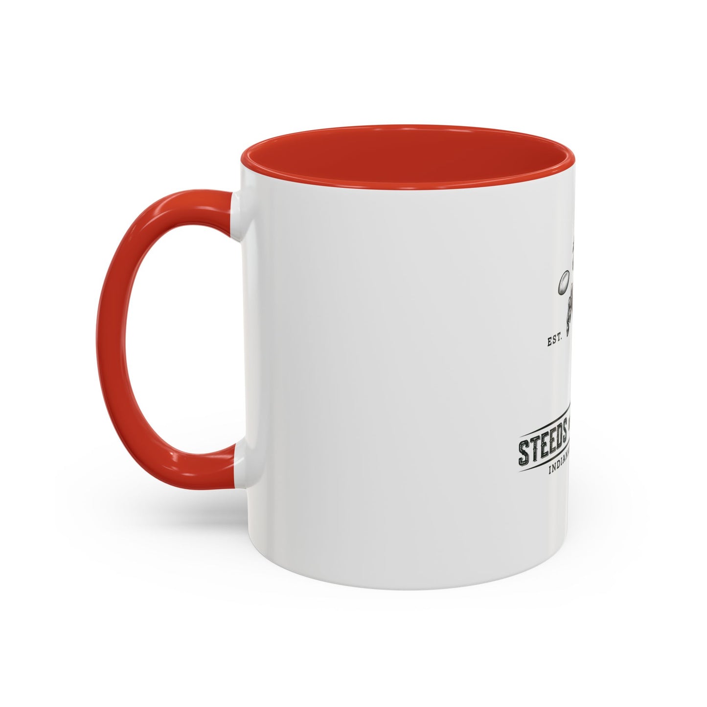 Steeds of the Midwest Horse Coffee Mug, Equestrian Gift, Unique Coffee Cup, Animal Lover Mug, Black Handle Ceramic Mug, Home Barista Gift
