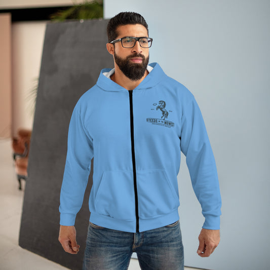 Steeds of the Midwest - Premium Zip Hoodie