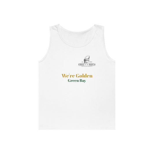 We're Golden Green Bay Unisex Heavy Cotton Tank Top