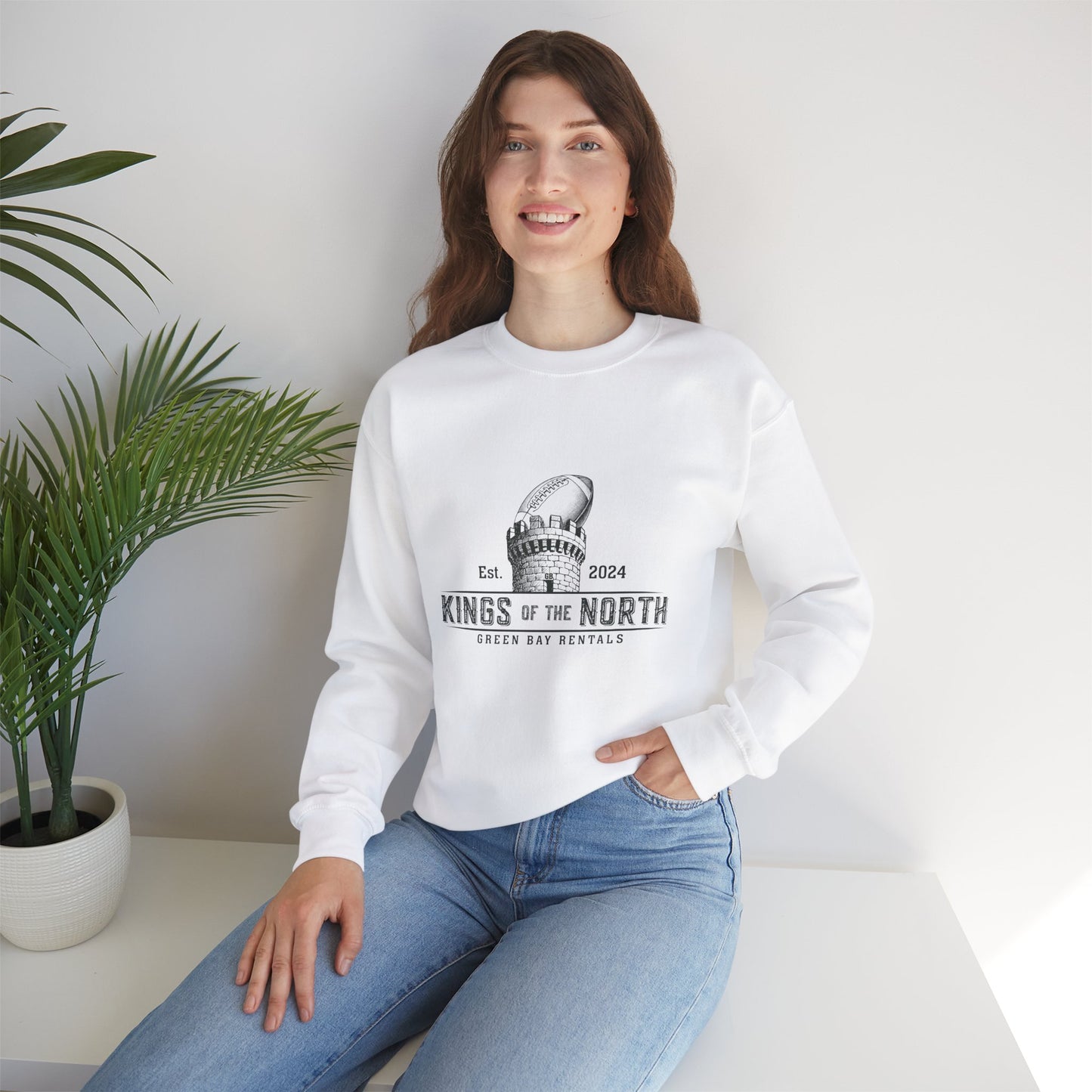 Kings of the North Crewneck Sweatshirt - Unisex Heavy Blend for Football Fans